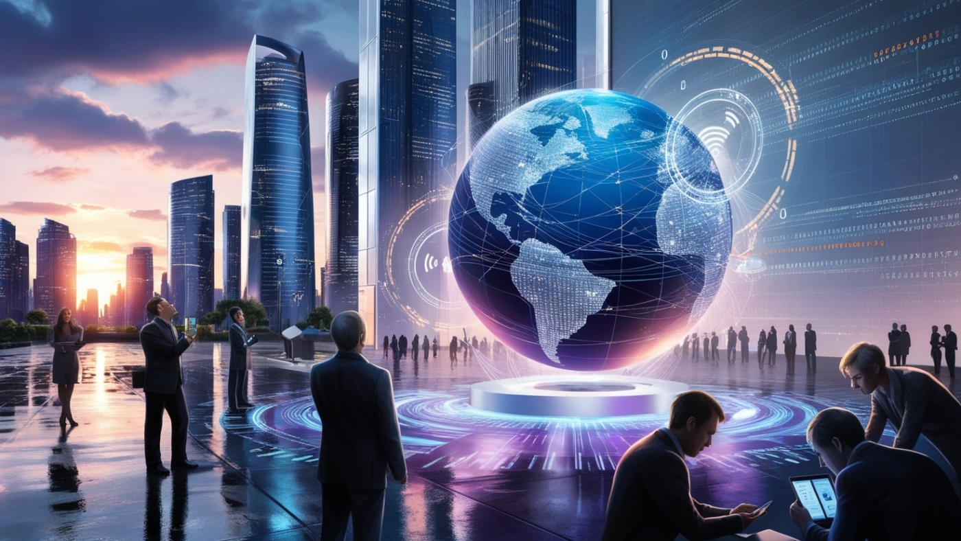 Leonardo Phoenix A futuristic cityscape at sunset with sleek s 3